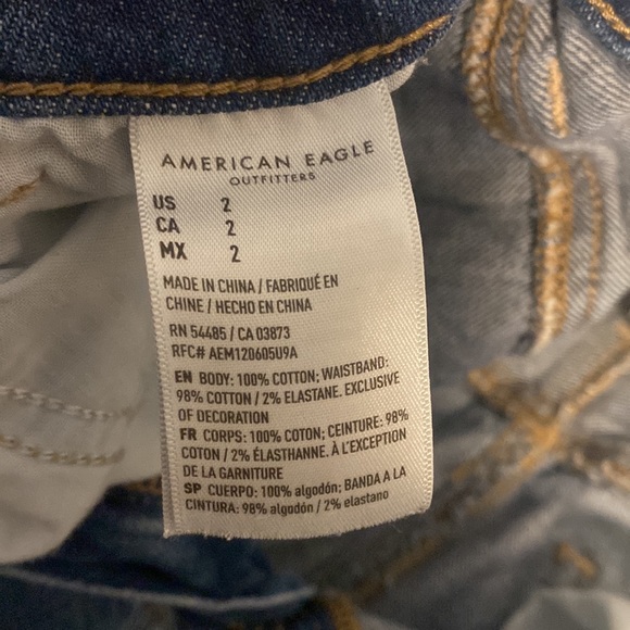 American Eagle, Jean shorts in size 2 - Picture 3 of 3